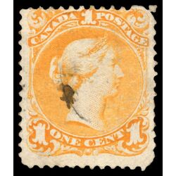 canada stamp 23 queen victoria 1 1869 U F 060