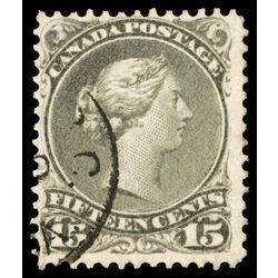 canada stamp 30 queen victoria 15 1868 U F VF 016