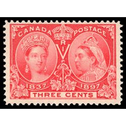 canada stamp 53 queen victoria diamond jubilee 3 1897 M VFNH 040