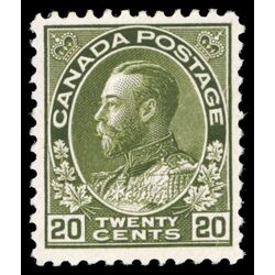 canada stamp 119 king george v 20 1925 M VF 021