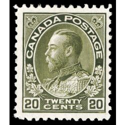 canada stamp 119 king george v 20 1925 M F VF 022