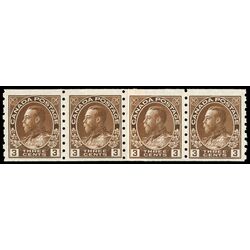 canada stamp 129 king george v 3 1918 M NH 010