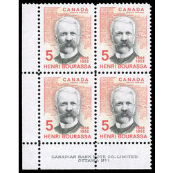 canada stamp 485 henri bourassa 5 1968 PB LL %231