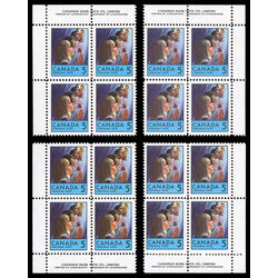 canada stamp 502 children praying 5 1969 PB SET