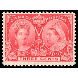 canada stamp 53 queen victoria diamond jubilee 3 1897 M VFNH 041