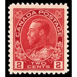 canada stamp 106 king george v 2 1911 M VFNH 011