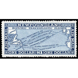 newfoundland stamp c11 historic transatlantic flights 1 00 1931 M VF 008
