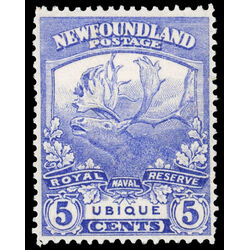 newfoundland stamp 119 ubique 5 1919