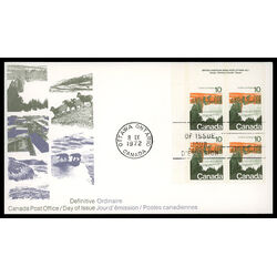 canada stamp 594i forest 10 1972 FDC UL 003