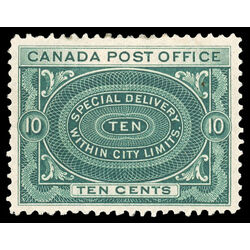 canada stamp e special delivery e1 special delivery stamps 10 1898 M VF 038