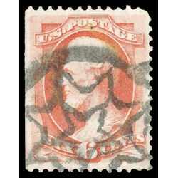 us stamp postage issues 159 lincoln 6 1873 U 007