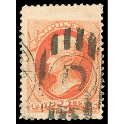 us stamp postage issues 183 jackson 2 1879 U VF 003