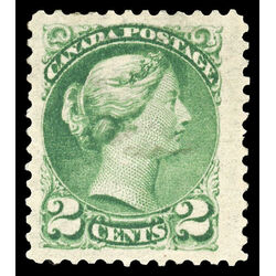 canada stamp 36 queen victoria 2 1872 M VF 044