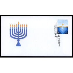 canada stamp 3051 hanukkah 2017 FDC PC 002