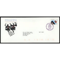 canada stamp 1338 queen s university 40 1991 FDC PC 002