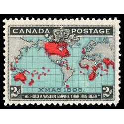 canada stamp 86b imperial penny postage christmas 2 1898 M VFNH 045