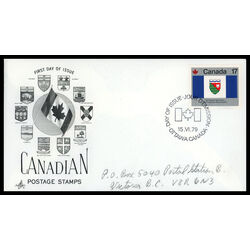 canada stamp 831 northwest territories 17 1979 FDC PC 001