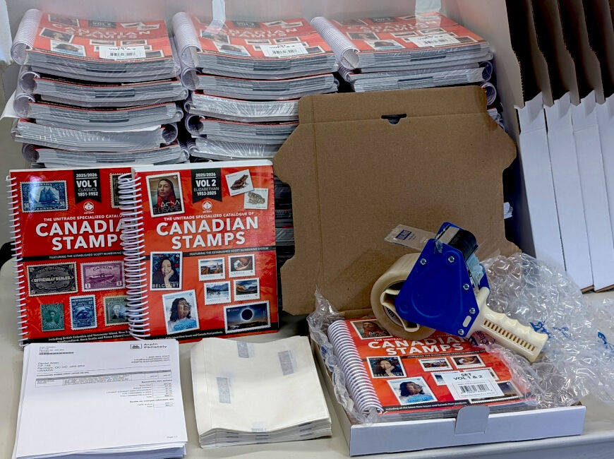 the unitrade specialized catalogue of canadian stamps 2025 26