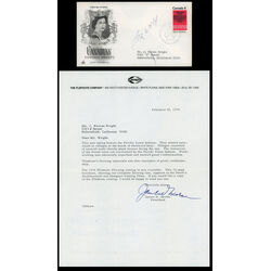 canada stamp 573 kwakiutl house thunderbird 8 1974 FDC PC 002
