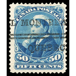 canada stamp 47xx queen victoria 50 1893 U VF 004