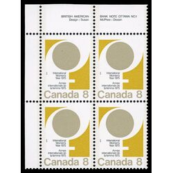 canada stamp 668 female symbol 8 1975 PB UL