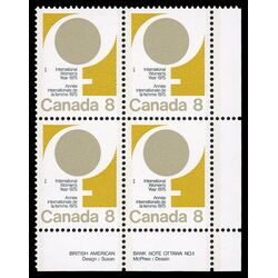 canada stamp 668 female symbol 8 1975 PB LR