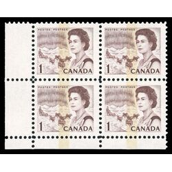 canada stamp 454pi queen elizabeth ii northern lights 1 1968 PB LL