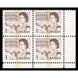 canada stamp 454pi queen elizabeth ii northern lights 1 1968 PB LR