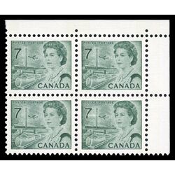 canada stamp 543p queen elizabeth ii transportation 7 1971 PB UR