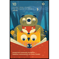 canada stamp bk booklets bk812 canada post community foundation 2023