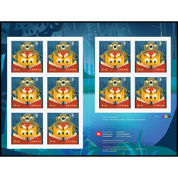 canada stamp bk booklets bk812 canada post community foundation 2023