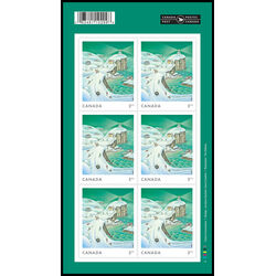 canada stamp bk booklets bk827 holiday winter scenes 2023