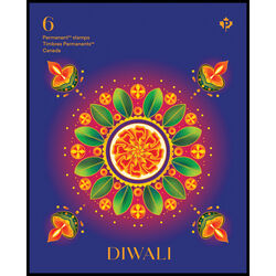 canada stamp bk booklets bk829 diwali 2023