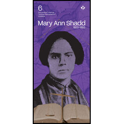 canada stamp bk booklets bk831 mary ann shadd 2024