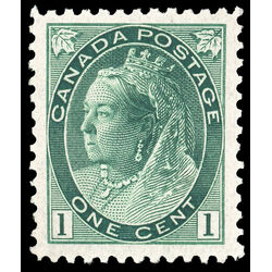 canada stamp 75 queen victoria 1 1898 M XFNH 019
