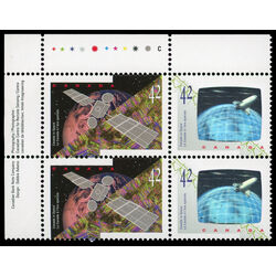 canada stamp 1442vi canada in space 1992 PB UL 014
