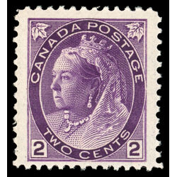 canada stamp 76 queen victoria 2 1898 M VFNH 027