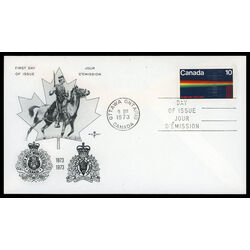 canada stamp 613 spectrograph 10 1973 FDC PC 010