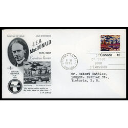 canada stamp 617 mist fantasy northland 15 1973 FDC PC 012