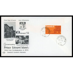 canada stamp 618 oak trees on shore 8 1973 FDC PC 013