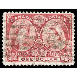 canada stamp 61 queen victoria diamond jubilee 1 1897 U F VF 111