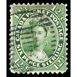 canada stamp 18 queen victoria 12 1859 U F VF 063