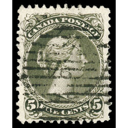 canada stamp 26 queen victoria 5 1875 U F VF 036