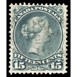 canada stamp 30 queen victoria 15 1868 U VF 017