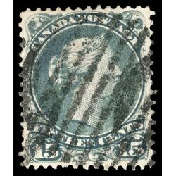 canada stamp 30 queen victoria 15 1868 U VF 018