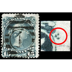 canada stamp 30iii queen victoria 15 1868 U F 007