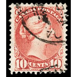 canada stamp 45 queen victoria 10 1897 U VF 046