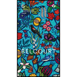 canada stamp bk booklets bk842b christi belcourt 2024