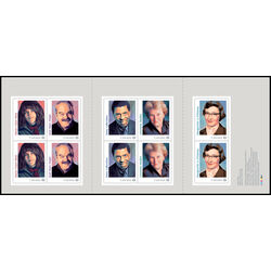 canada stamp bk booklets bk854 french canadian authors 2024