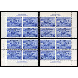 canada stamp c air mail ce1 trans canada airplane 16 1942 PB SET 015